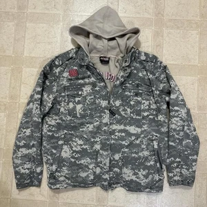 Dale Earnhardt Jr NASCAR #88 National Guard Digital Camo Jacket Medium - Picture 1 of 8