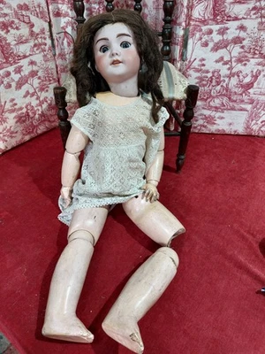 Poupée Sfbj 13 ? 75 Cm No Steiner Bru  Jumeau Unis France Ancienne  - Photo 1/4