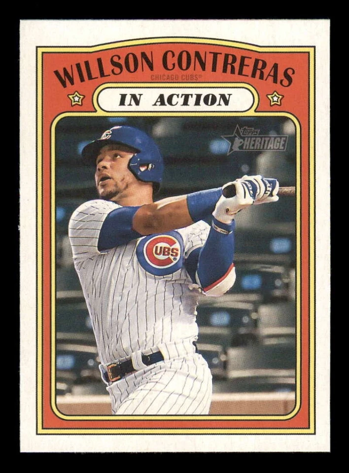 2021 Topps Heritage MLB Baseball Trading Cards Base/Rookies Pick From List 1-250 - Image 1 of 1