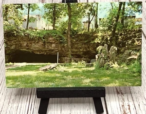 Springfield Missouri MO Doling Park Cave Exterior View Postcard - Picture 1 of 4