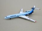 Tu-154 Scale 1:200 Handmade Aircraft Model in Russian Alrosa Livery on Chassis