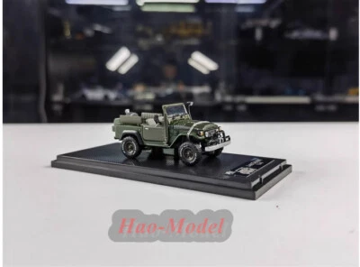 RM 1:64 Toyota FJ40 Land Cruiser Pickup Alloy Diecast Car Model Gift Ornaments - Immagine 1 di 4