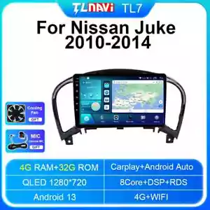Car Radio For Nissan Juke YF15 2010-2014 Carplay GPS Video Player Auto Screen - Picture 1 of 32