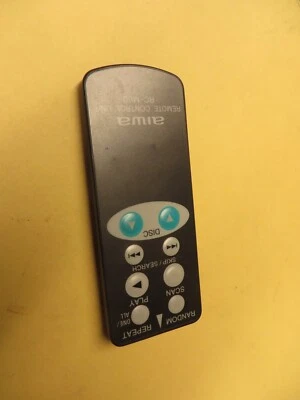 AIWA RADIO AUDIO CONTROL REMOTO OEM # RC-M60YU # RC-M60 Foto 1 de 3