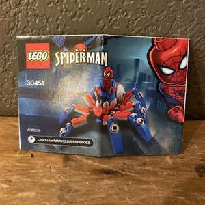 Lego 30451 Spider-Man's Mini Spider Crawler Instruction Manual Booklet Only Book - Picture 1 of 2