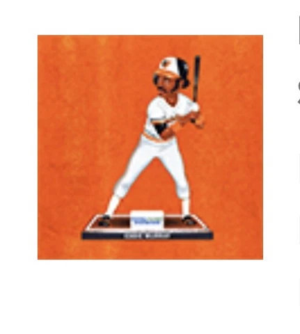 2023 Eddie Murray Baltimore Orioles SGA Bobblehead 8/5/23 Cover