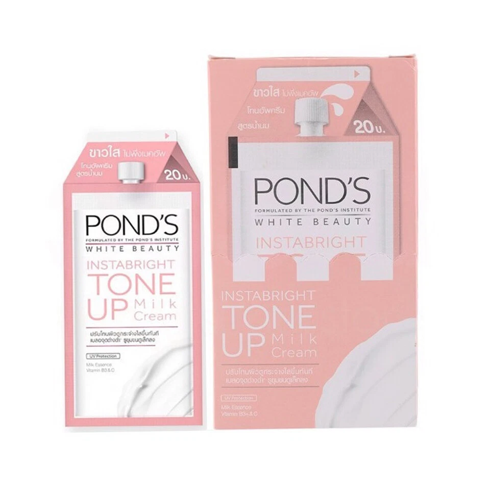 Pond's White Beauty Instabright Tone Up Milk Cream Face Brightening Glowing Skin - Image 1 of 4