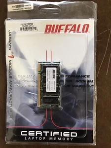 New BUFFALO 512MB 333MHz PC2700S 64MX64 SODIMM RAM Memory - Picture 1 of 3