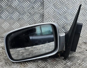 2006-2010 KIA SORENTO PASSENGER SIDE N/S ELECTRIC WING MIRROR CHROME SILVER 6C - Picture 1 of 5