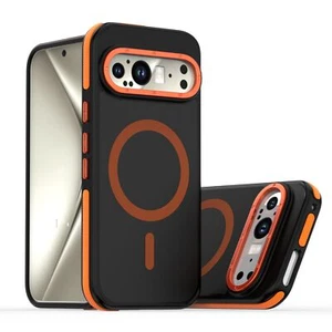 For Google Pixel 9 Pro XL 9 Shockproof Hybrid Magnetic Phone Case Plain Cover - Picture 1 of 15