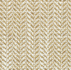 Thibaut Crypton Herringbone Uphol Fabric- Ashbourne Tweed / Straw 6.25 yd W80608 - Picture 1 of 2