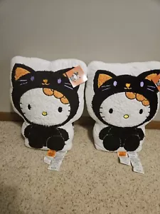 Hello Kitty Halloween Cat Costume Stuff Plush Pillows 2 - Picture 1 of 5