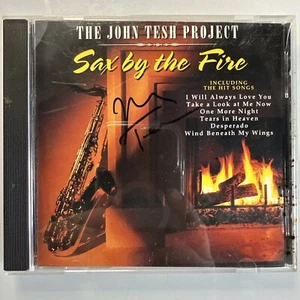 John Tesh Sax By the Fire CD Signed Autographed - Picture 1 of 2