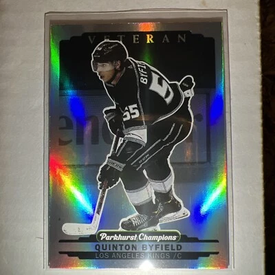 2022-23 Upper Deck Parkhurst Champions - Rainbow #227 Quinton Byfield - Image 1 of 2