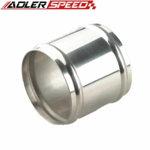 2.5" 64mm OD Stainless Steel Hose Adapter Joiner Pipe Connector Silicone US SHIP - Picture 1 of 3