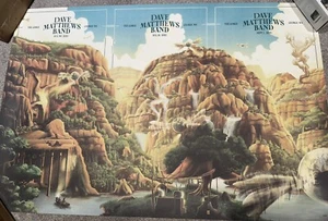 Póster de Dave Matthews Band Gorge 2024 tríptico de fin de semana sin cortar 6/75 Bailey Race DMB - Imagen 1 de 5