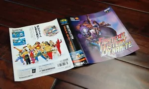 Inserto Fighter's History Dynamite/Karnov's Revenge JPN AES • Neo Geo System SNK - Foto 1 di 1