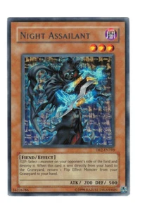 Yugioh - 1X Asaltante Nocturno - Raro - Ilimitado - DR2-EN193 - Casi Como Nuevo - Imagen 1 de 2