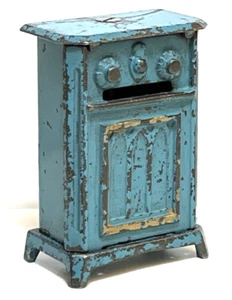 Antique "Radio Bank" Original Paint Hubley Cast Iron Still Penny Bank - Picture 1 of 17
