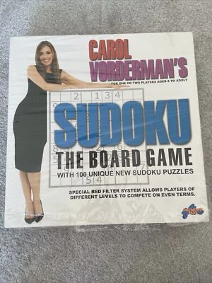 Carol Vorderman's Sudoku - The Board Game - New - Image 1 of 4