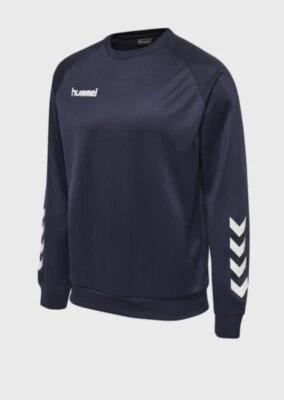 Sudadera Hummel Promo Poli Para Hombre Azul Marino Talla Grande Nueva Con Etiquetas/Fútbol  Foto 1 de 4