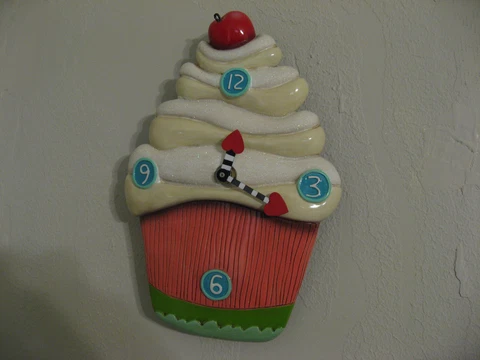 ALLEN DESIGNS Studio Collection Ice Cream Cone Wall Clock Cover