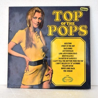Vintage Hallmark Records Stereo Top Of The Pops Vinyl Record London 1970 Collect - Image 1 of 4
