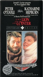 LION IN WINTER VHS Tape 1968 Avco FULL FRAME version O'TOOLE KATHARINE HEPBURN - Picture 1 of 1