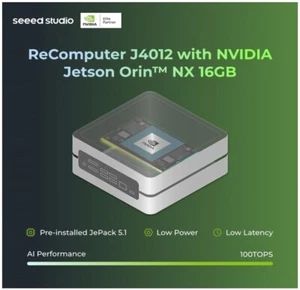 seeed studio NVIDIA Jetson Orin NX 16GB Edge AI Device - reComputer J4012 NEW - Photo 1/5