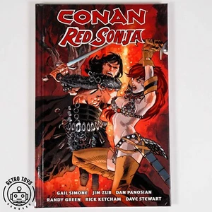 CONAN RED SONJA Gail Simone Dynamite Dark Horse HARDCOVER Comic NEW SEALED - Picture 1 of 4
