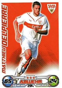 294 Matthiew Delpierre - VfB Stuttgart - TOPPS Match Attax 2009/2010 - Picture 1 of 2