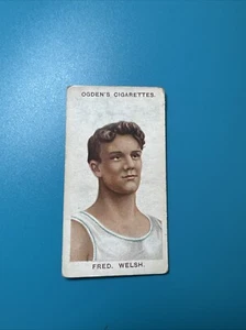 1908 Ogden's Pugilists & Wrestlers - #37 Fred Welsh - Picture 1 of 6