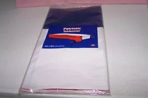 Beistle Patriotic Tablecover 54" x 108" NEW in Pack 2008 #57940 - Picture 1 of 2