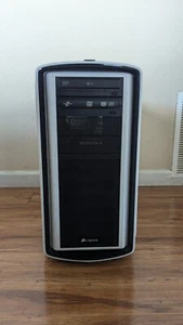 Corsair Special Edition White Graphite Series 600T Gaming Mid-Tower Case - Picture 1 of 7