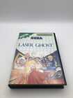 Laser Ghost Sega Master System mit manuellem 8 Bit Retro 1991 #0991