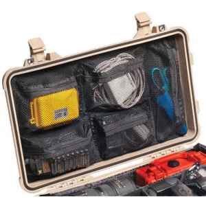 Peli 1510 lid organiser | Space In Lid | Pockets | Pockets For Small Accessories - Picture 1 of 1