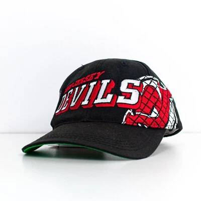 Deportes Especialidades New Jersey Devils SnapBack Sombrero NHL Centro Hielo De Colección Años 90 Hockey Foto 1 de 4