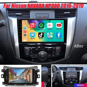For Nissan NAVARA NP300 2016-2019 Android 13 Carplay Car Stereo Radio GPS Navi - Picture 1 of 17