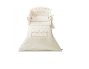 Coordinato per Culla Set 3pz Prestige Oro Pali con BRILLANTINI - Foto 1 di 1