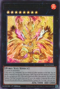 Garunix Eternity, Hyang of the Fire Kings SR14-EN044 Ultra Rare Near Mint 1st - Picture 1 of 1