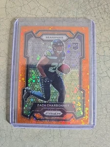 2023 Panini Prizm - Rookies Zach Charbonnet #392 Disco Prizm (RC) Seahwaks - Picture 1 of 2