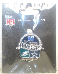 PIN PHILADELPHIA EAGLES VS DALLAS COWBOYS 2025 23/11/25 RIVALIDAD DÍA JUEGO - NUEVO - Imagen 1 de 2