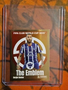 SERGIO RAMOS Panini FIFA CLUB World Cup 2025 Sticker The Emblem #310 - Picture 1 of 2