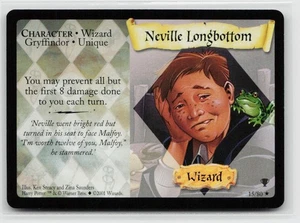 2001 Harry Potter TCG Neville Longbottom 15/80 - Picture 1 of 2