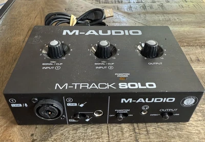 M-Audio M-Track Solo USB Audio Interface - Image 1 of 3