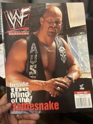 2000 марта журнал WWF WWE Wrestling Stone Cold Стив Остин - Изображение 1 из 2