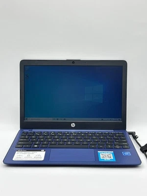 Portátil HP Stream Intel Celeron de 11 pulgadas con 4 GB de RAM y 32 GB eMMC - Batería defectuosa Foto 1 de 4