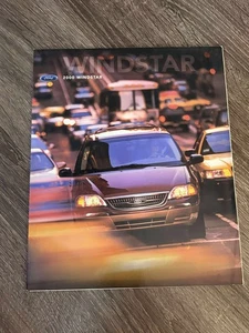 VINTAGE 2000 FORD WINDSTAR VAN SALES BROCHURE CATALOG - Bild 1 von 2