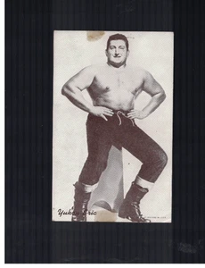 Tarjeta de exhibición de lucha libre arcade Yukon Eric 1947-1966 - Imagen 1 de 2