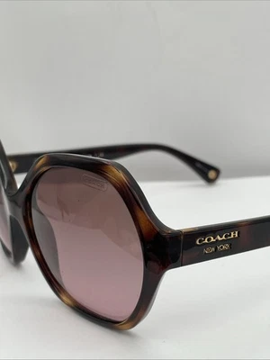 Gafas de sol Coach HC 8065 Kaihla 5120/13 marrón tortuga oscuro degradado 56-15 135 Foto 1 de 4